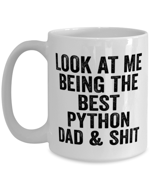 Python Dad Coffee Mug Ceramic Cup