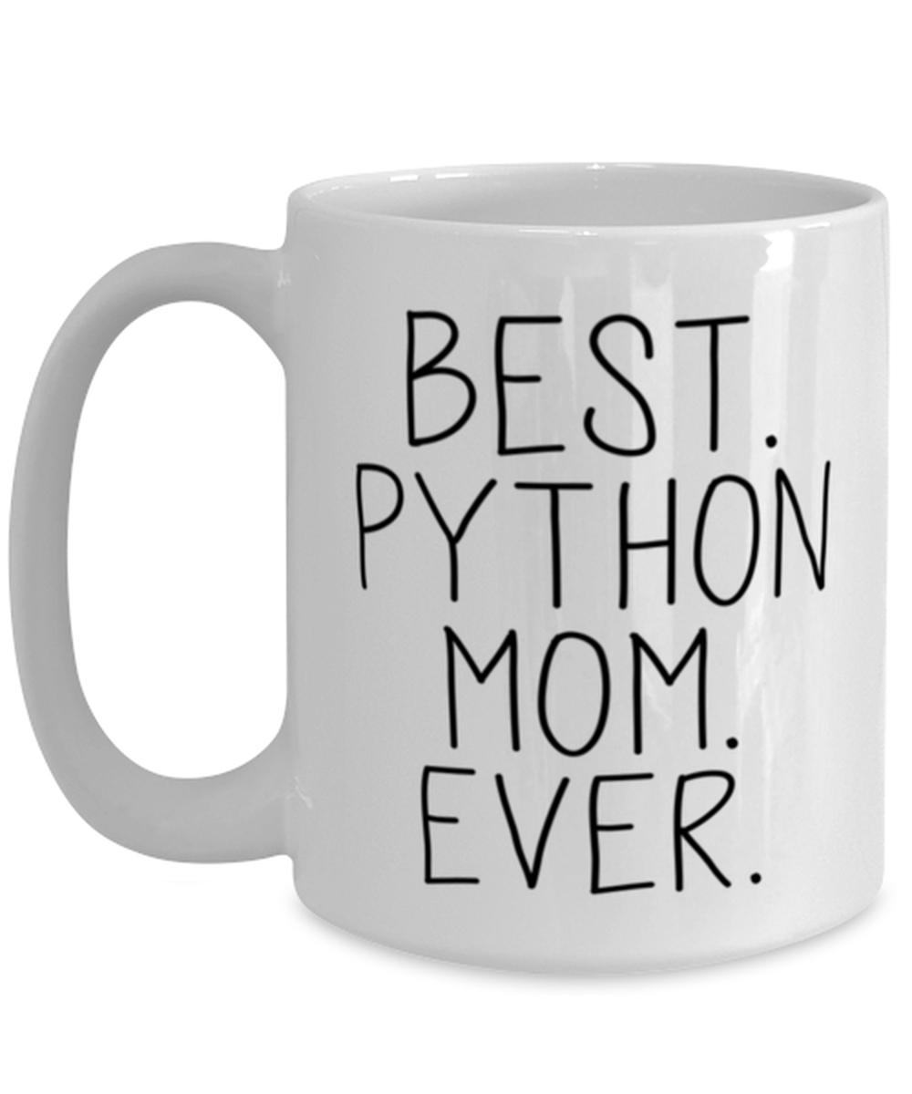 Python Mom Coffee Mug Ceramic Cup