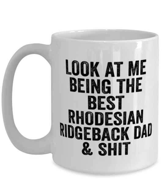 Rhodesian Ridgeback Dad Coffee Mug Ceramic Cup