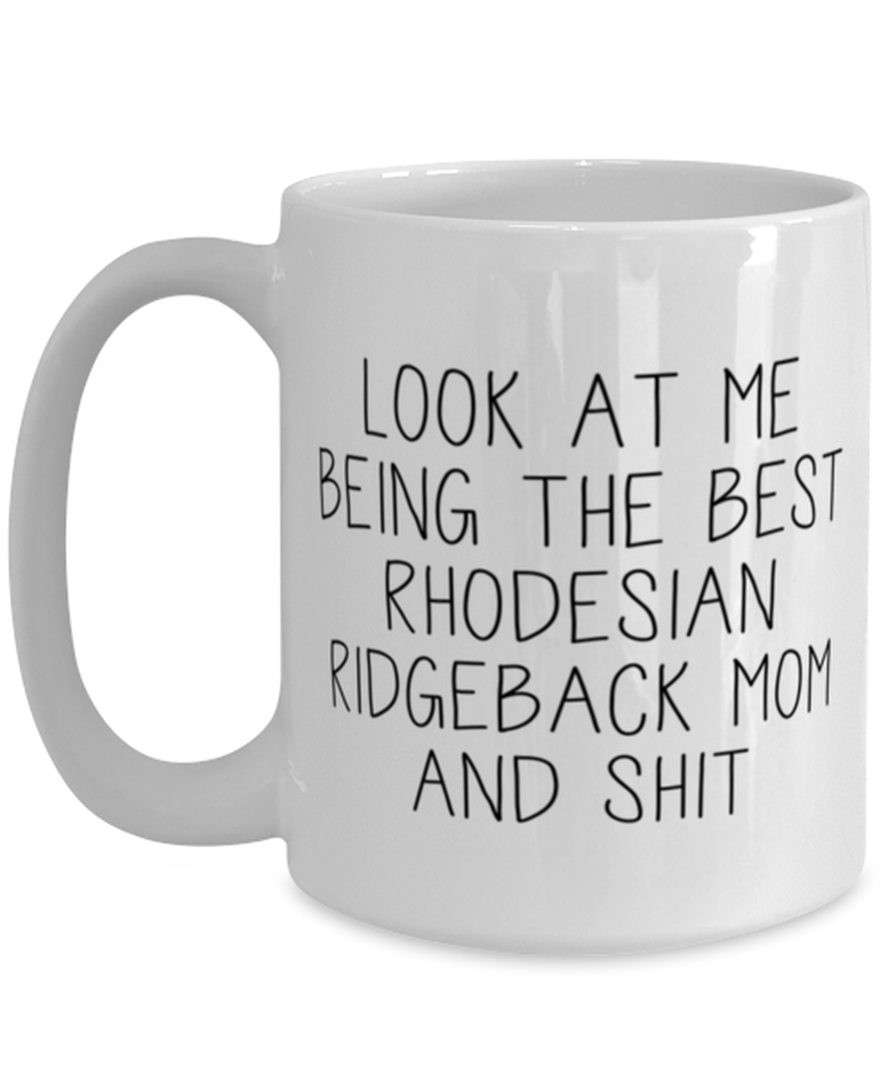 Rhodesian Ridgeback Mom Coffee Mug Ceramic Cup