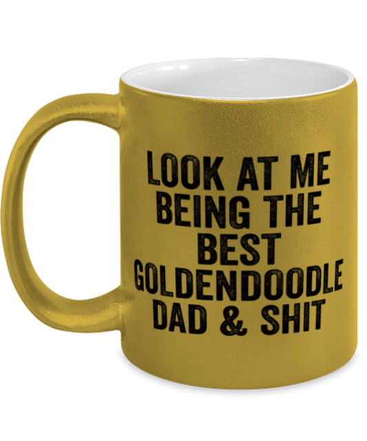 Goldendoodle Dad Coffee Mug Ceramic Cup