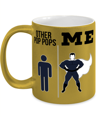 Pop Pop Coffee Mug Ceramic Cup