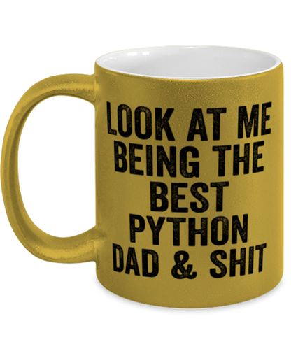 Python Dad Coffee Mug Ceramic Cup