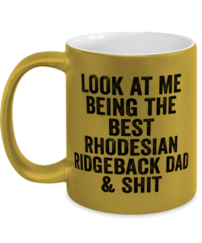 Rhodesian Ridgeback Dad Coffee Mug Ceramic Cup