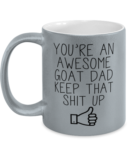 Goat Dad Coffee Mug Ceramic Cup