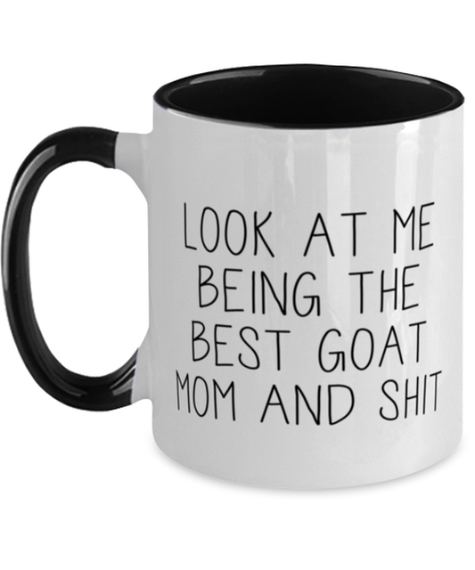 Goat Mom Coffee Mug Ceramic Cup