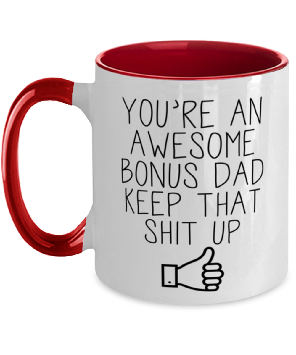 Bonus Dad Coffee Mug Ceramic Cup