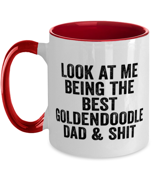 Goldendoodle Dad Coffee Mug Ceramic Cup