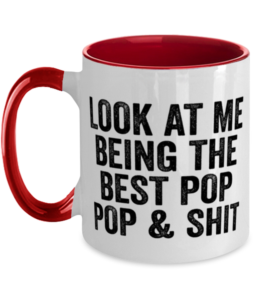 Pop Pop Coffee Mug Ceramic Cup