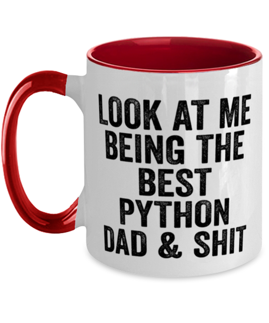 Python Dad Coffee Mug Ceramic Cup