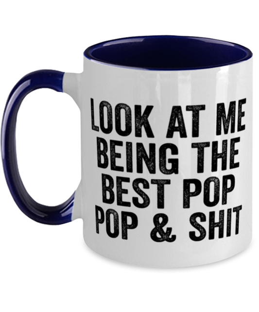 Pop Pop Coffee Mug Ceramic Cup