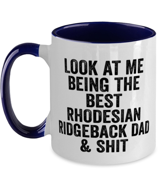 Rhodesian Ridgeback Dad Coffee Mug Ceramic Cup