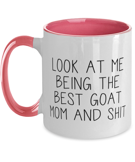 Goat Mom Coffee Mug Ceramic Cup