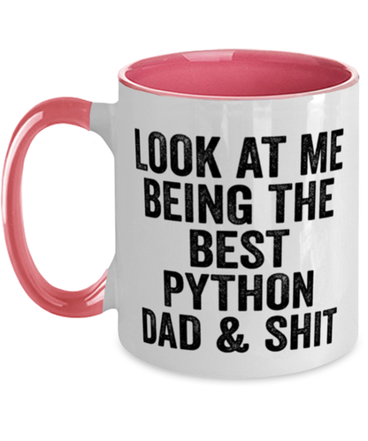 Python Dad Coffee Mug Ceramic Cup