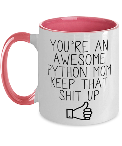 Python Mom Coffee Mug Ceramic Cup