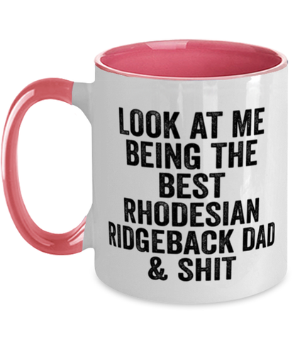 Rhodesian Ridgeback Dad Coffee Mug Ceramic Cup