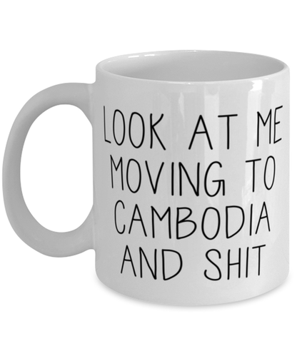 Moving to Cambodia Coffee Mug Ceramic Cup