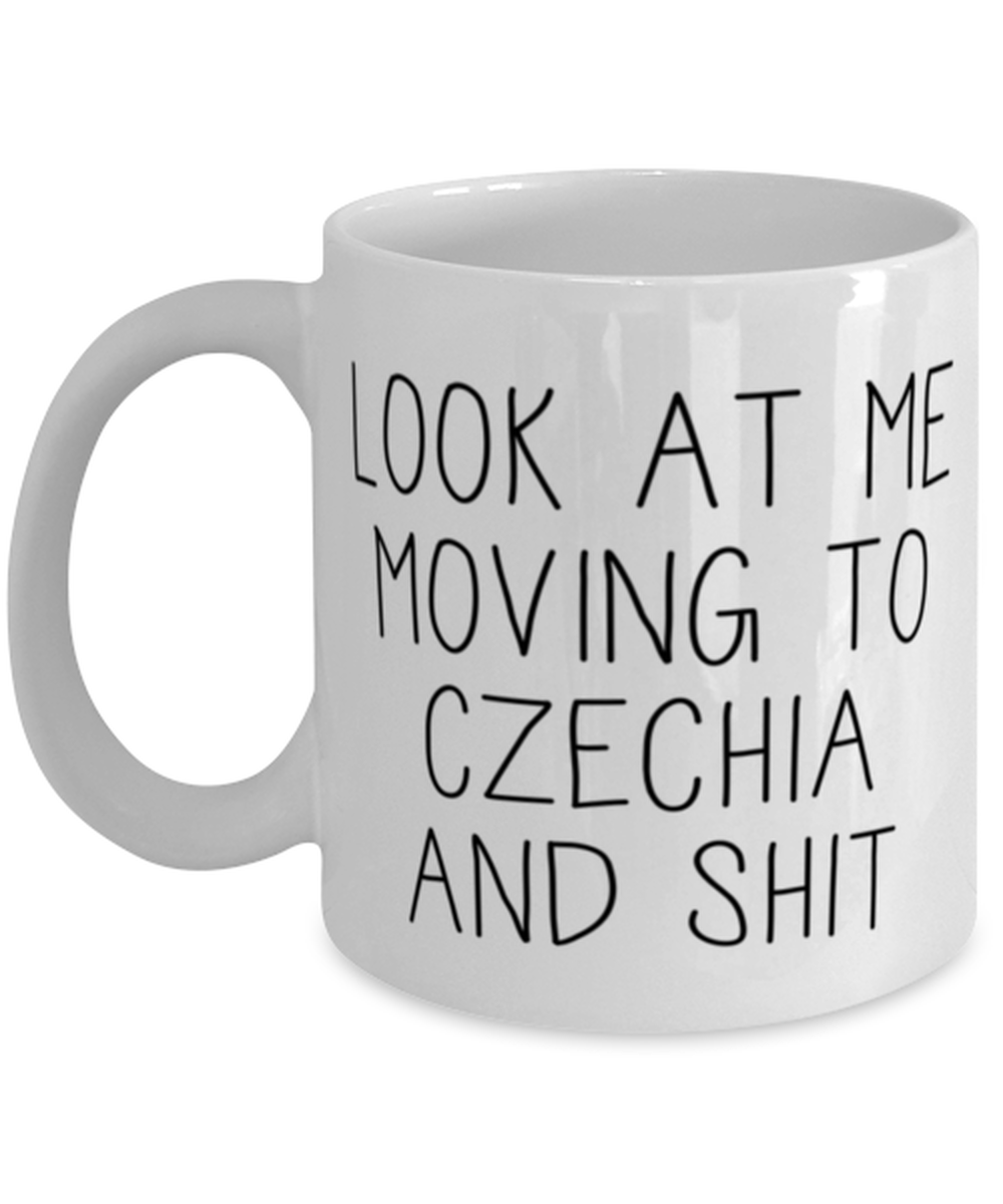 Moving to Czechia Coffee Mug Ceramic Cup