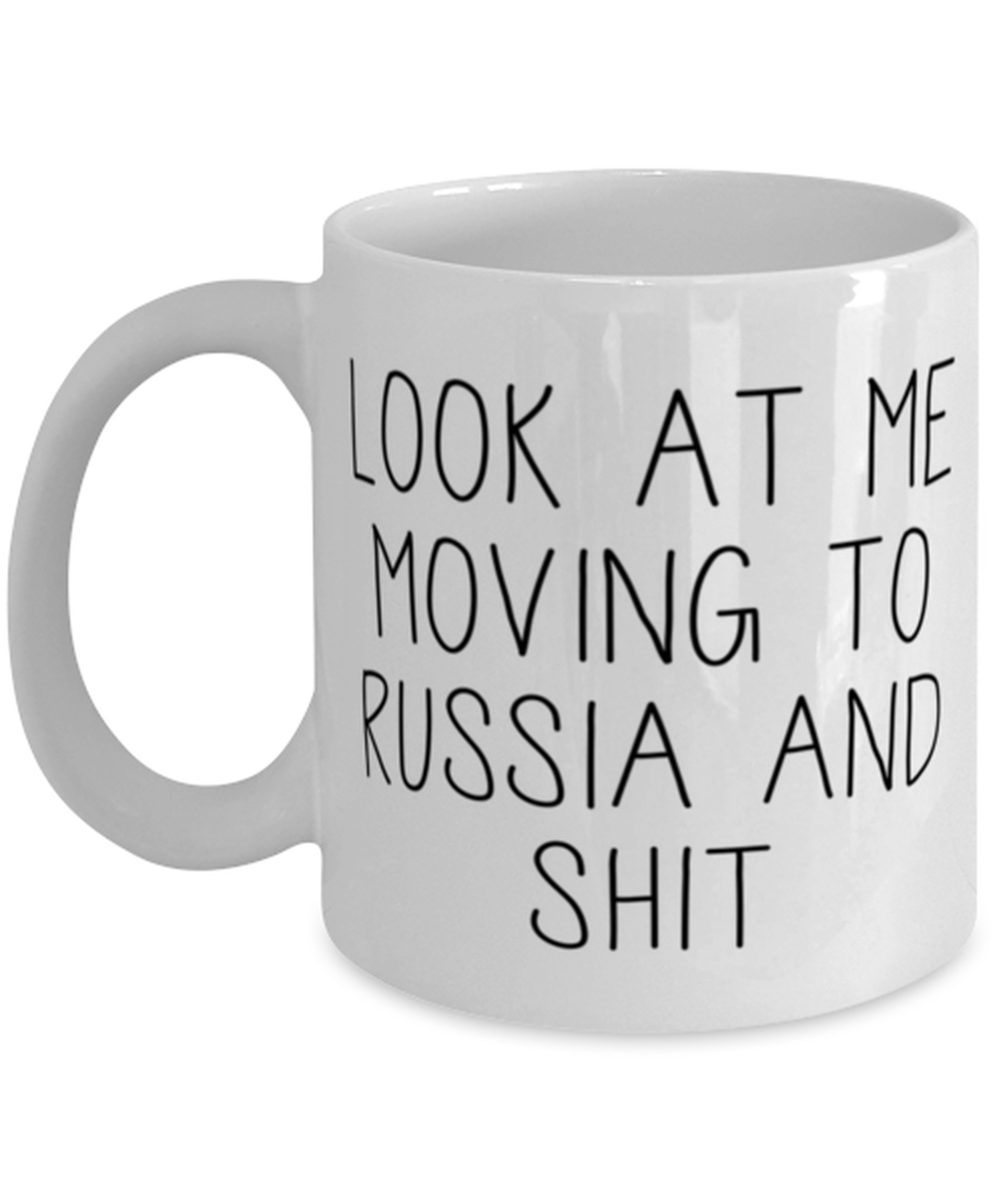 Moving to Russia Coffee Mug Ceramic Cup