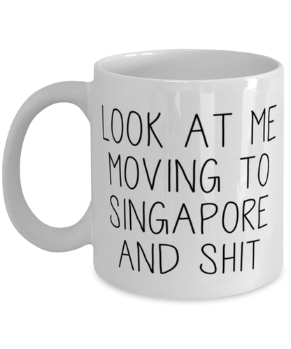 Moving to Singapore Coffee Mug Ceramic Cup