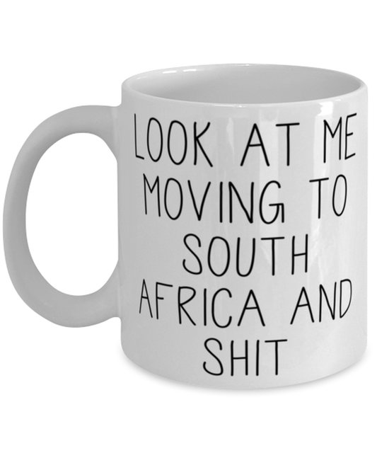 Moving to South Africa Coffee Mug Ceramic Cup