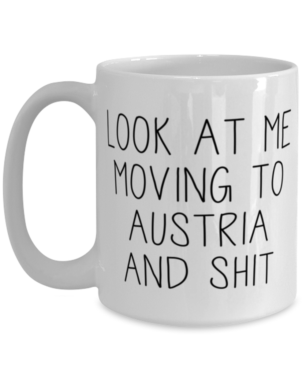 Moving to Austria Coffee Mug Ceramic Cup