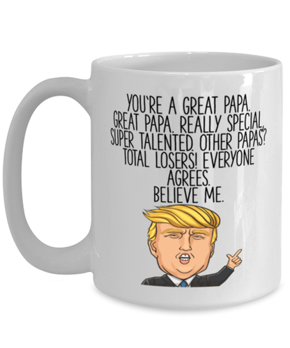 Papa Coffee Mug Ceramic Cup