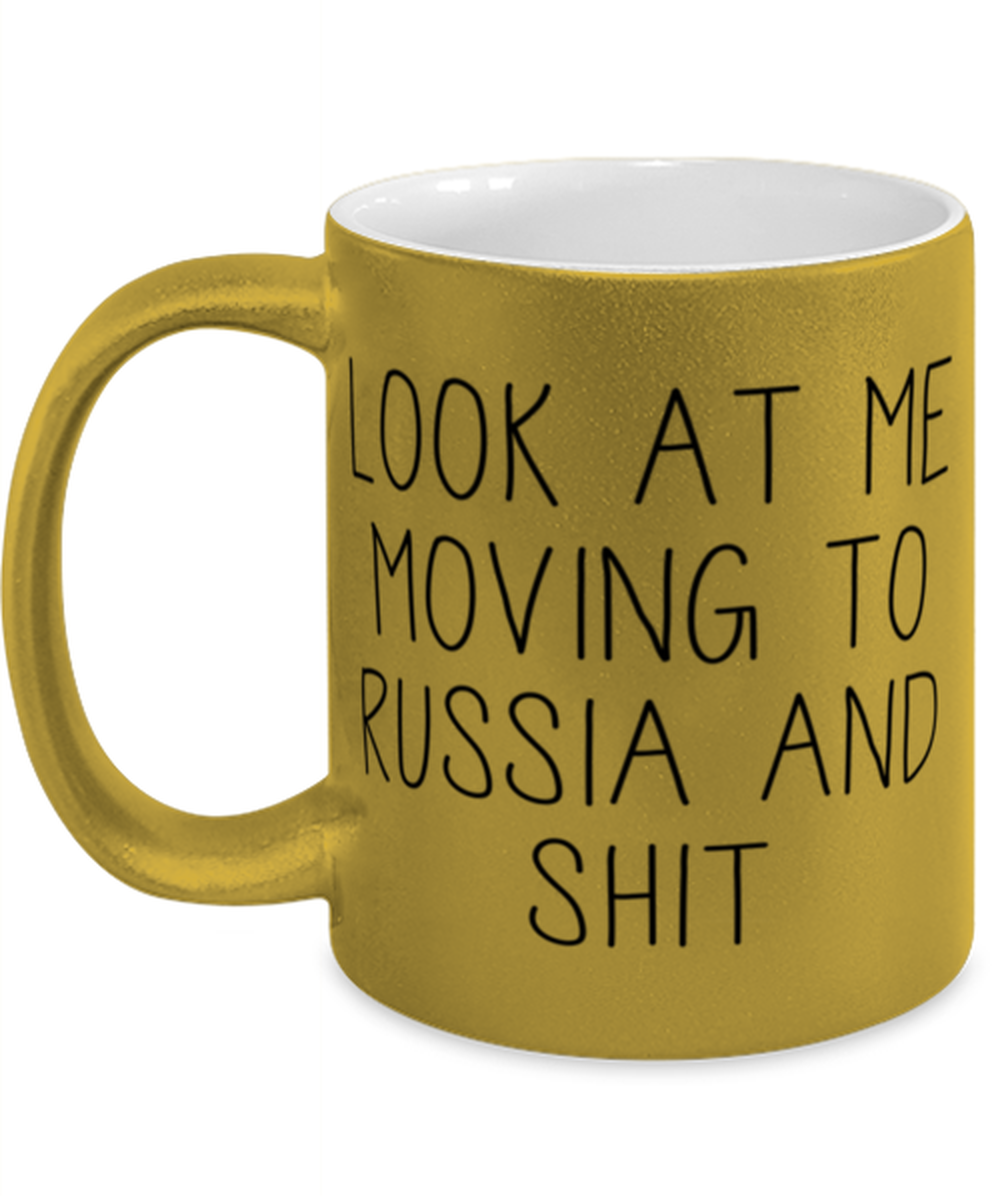 Moving to Russia Coffee Mug Ceramic Cup