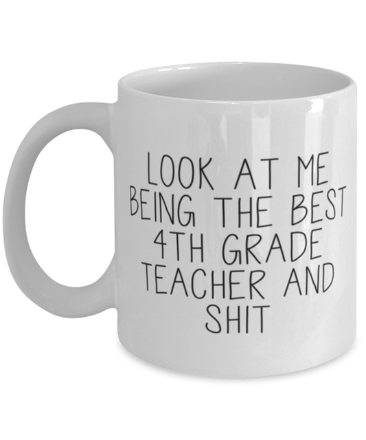 4th Grade Teacher Coffee Mug Ceramic Cup