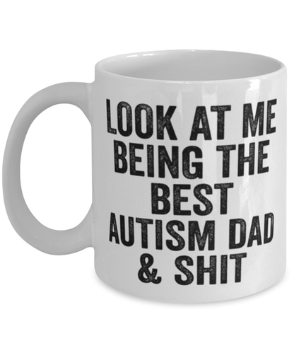 Autism Dad Coffee Mug Ceramic Cup