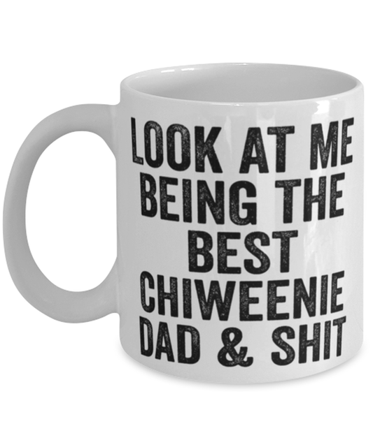 Chiweenie Dad Coffee Mug Ceramic Cup