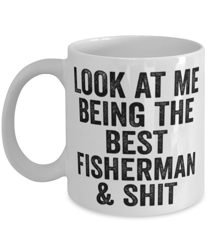 Fishing Coffee Mug Ceramic Cup