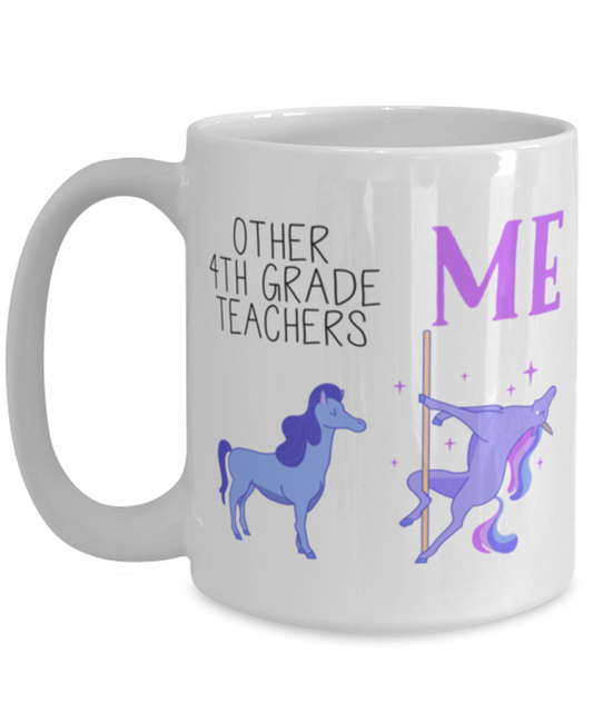 4th Grade Teacher Coffee Mug Ceramic Cup