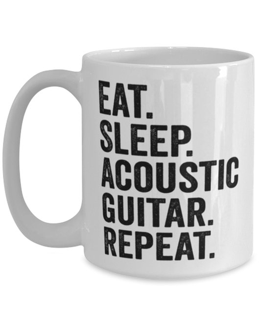 Acoustic Guitar Guitarist Coffee Mug Ceramic Cup