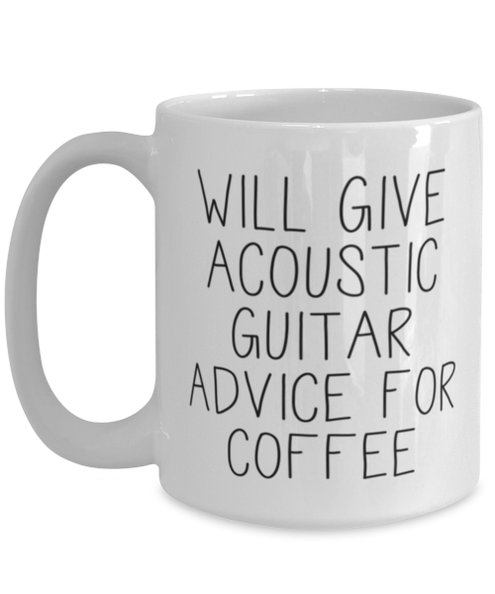 Acoustic Guitar Guitarist Coffee Mug Ceramic Cup