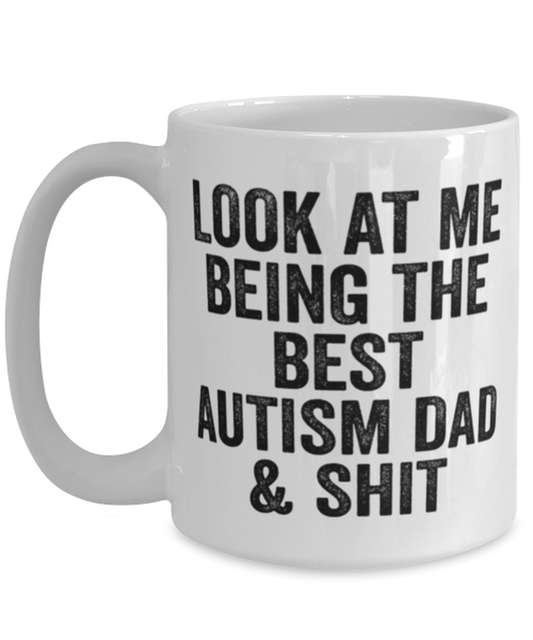 Autism Dad Coffee Mug Ceramic Cup