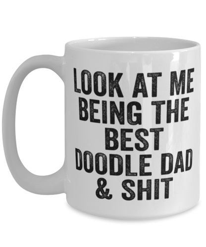 Doodle Dad Coffee Mug Ceramic Cup