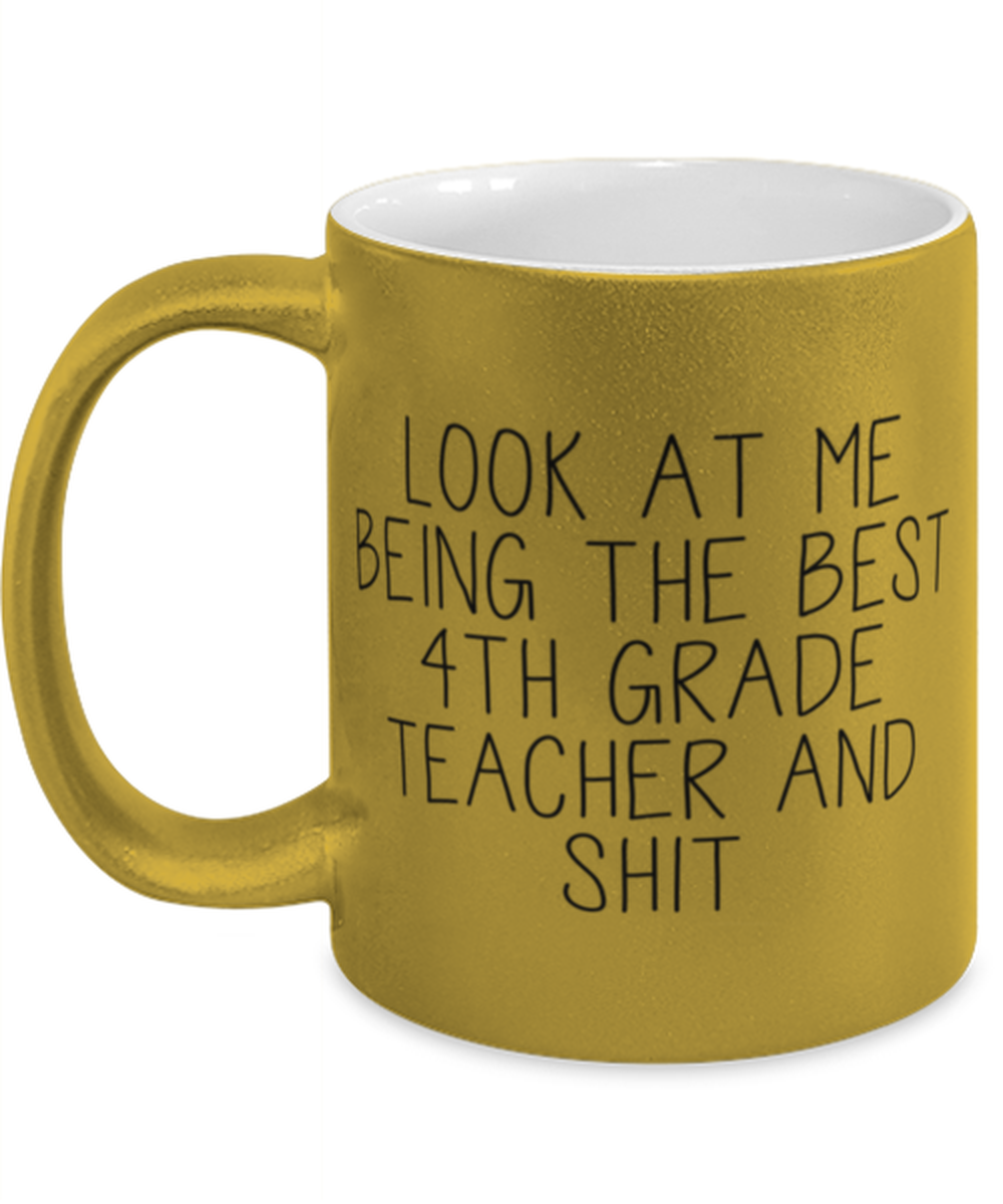 4th Grade Teacher Coffee Mug Ceramic Cup