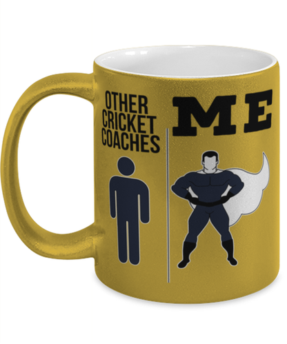 Cricket Coach Coffee Mug Ceramic Cup