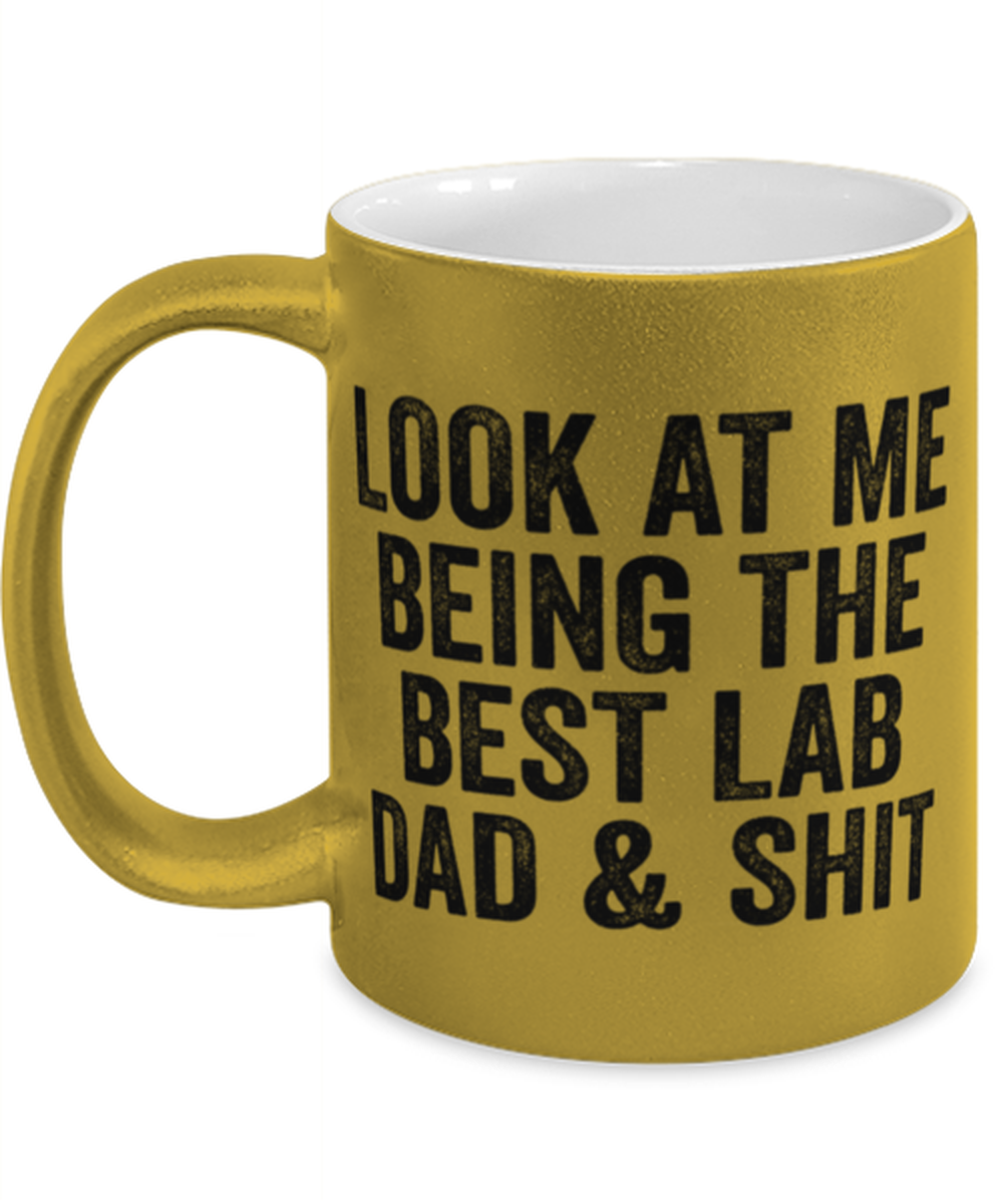 Lab Dad Coffee Mug Ceramic Cup