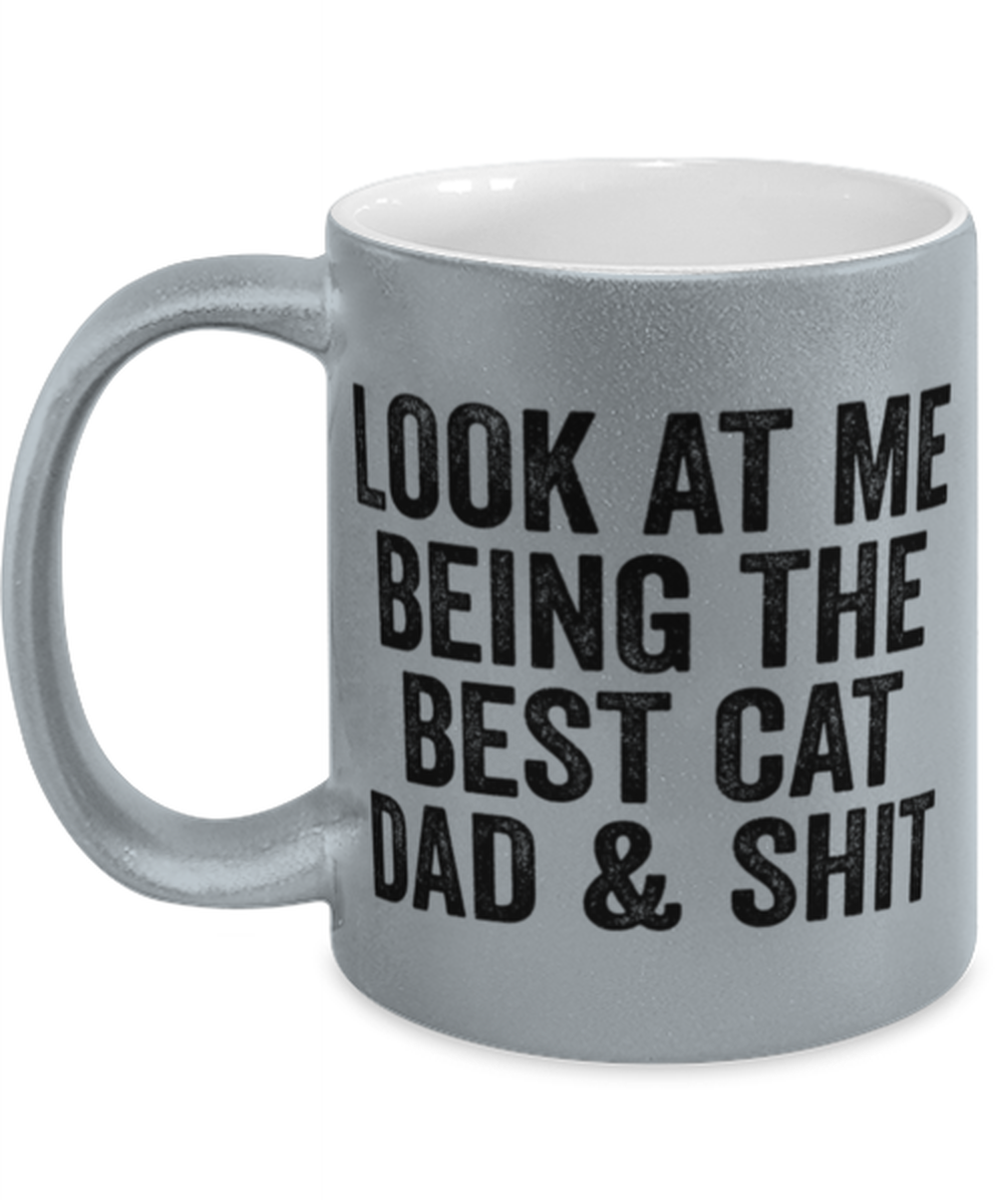 Cat Dad Coffee Mug Ceramic Cup