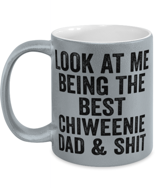 Chiweenie Dad Coffee Mug Ceramic Cup