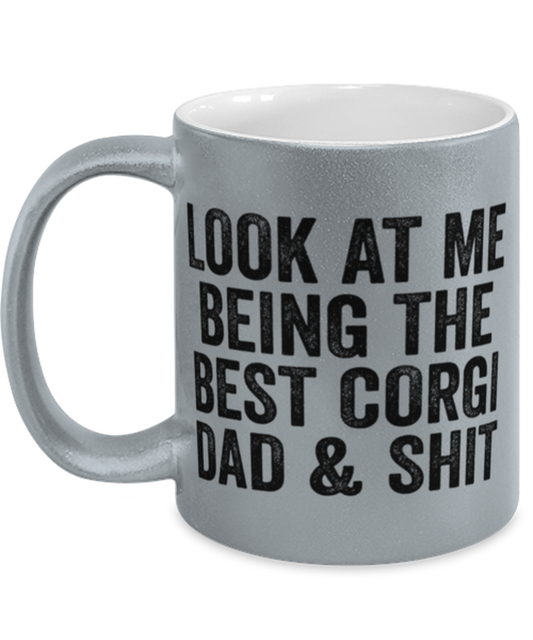 Corgi Dad Coffee Mug Ceramic Cup