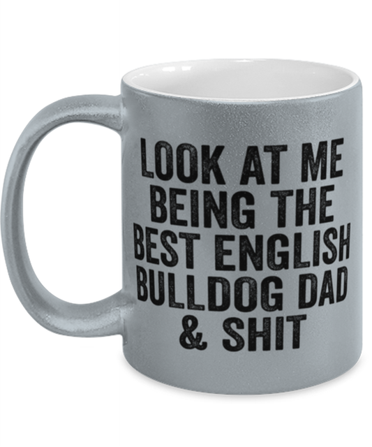 English Bulldog Dad Coffee Mug Ceramic Cup