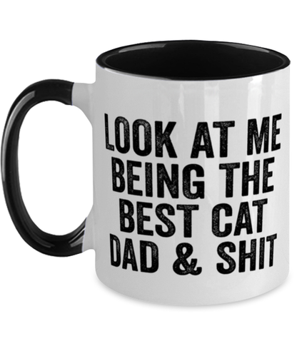 Cat Dad Coffee Mug Ceramic Cup