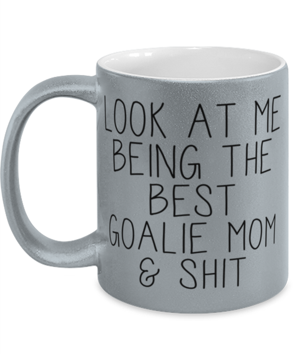 Goalie Mom Coffee Mug Ceramic Cup