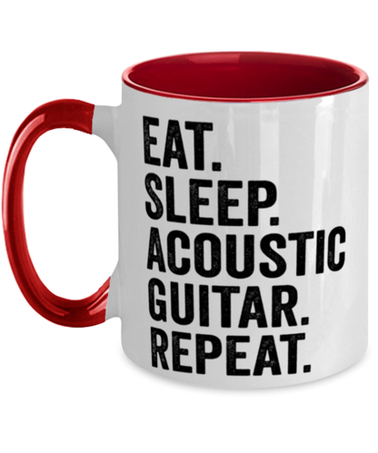 Acoustic Guitar Guitarist Coffee Mug Ceramic Cup