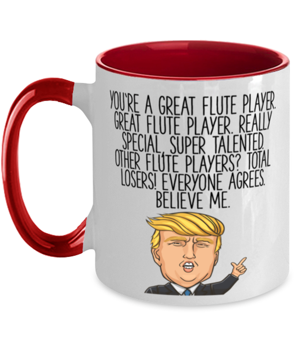 Flute Player Flutist Coffee Mug Ceramic Cup