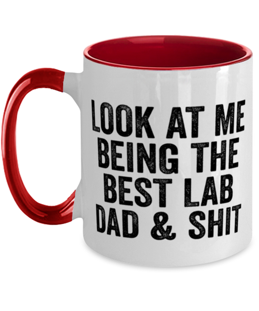 Lab Dad Coffee Mug Ceramic Cup