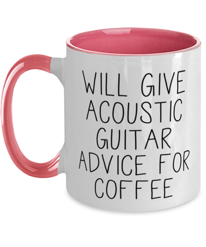 Acoustic Guitar Guitarist Coffee Mug Ceramic Cup